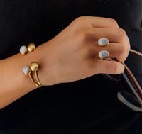 Bracelet Nanis Woman in Gold Diamante 1.16 Ct BS5-559 - BS5-559